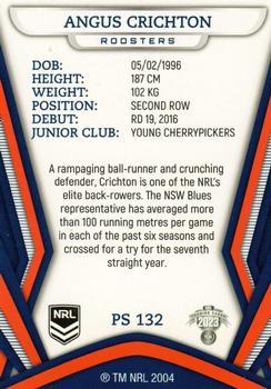 2023 NRL Traders Titanium - Pearl Special #PS132 Angus Crichton Back